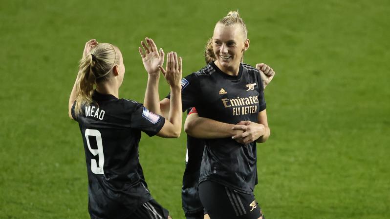 Arsenal beats Lyon 5-1 in UWCL