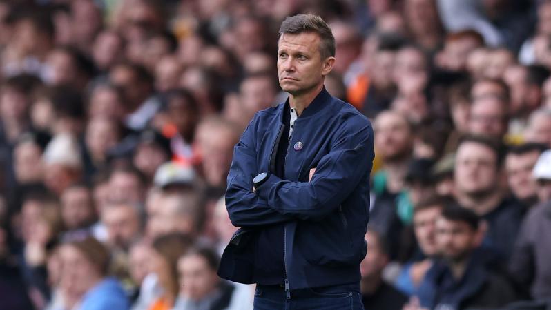 Jesse Marsch leads the sack race