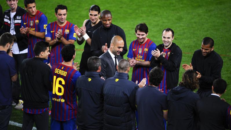 Pep Guardiola Barcelona return