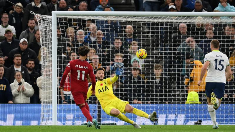 Mohamed Salah goals vs Spurs