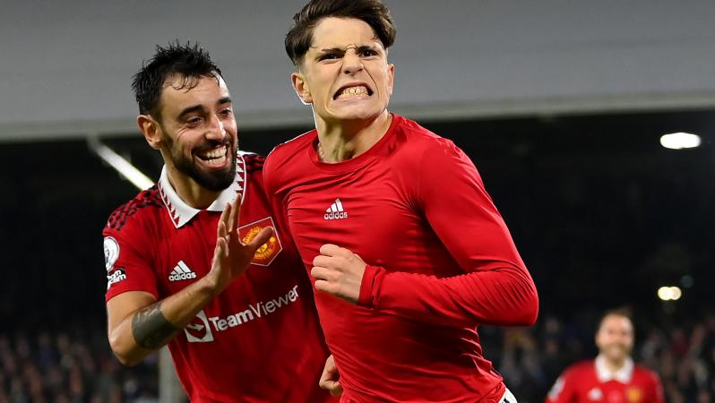 Alejandro Garnacho first Premier League goal