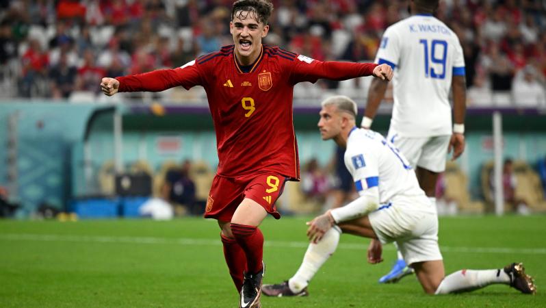 Goles de España vs Costa Rica