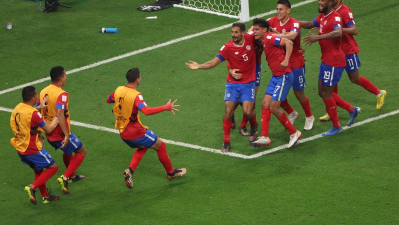 Costa Rica eliminada del Mundial