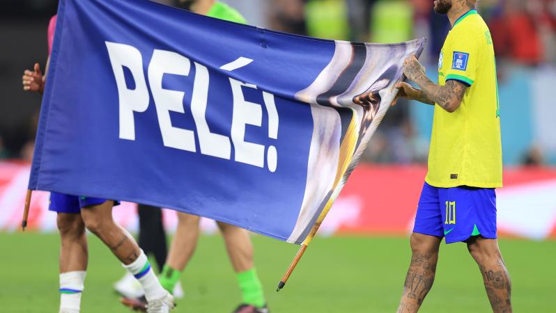 Neymar one goal from Pele's record