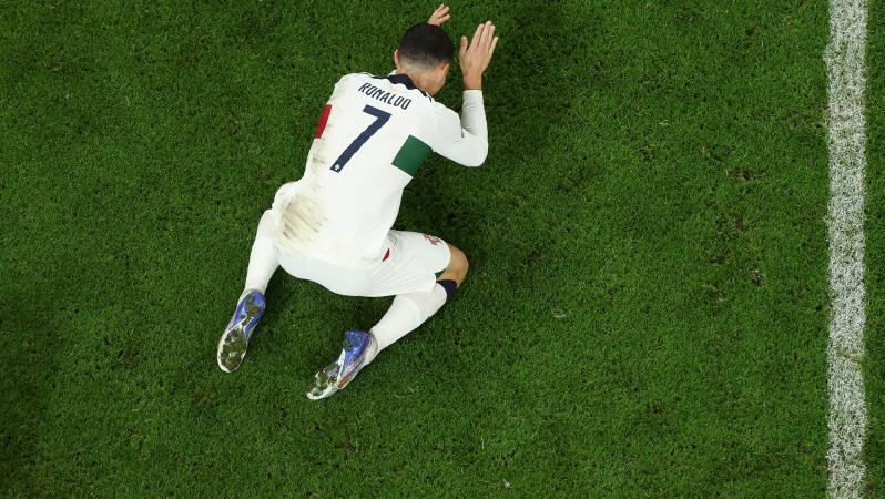 Cristiano Ronaldo llorando