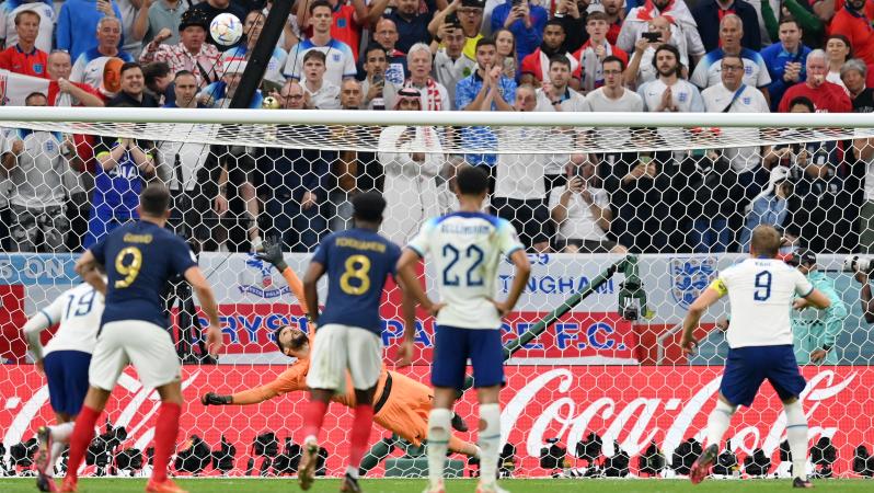 Harry Kane Penalty Miss vs France