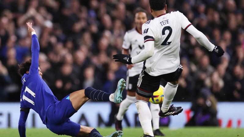 Joao Felix Red Card vs Fulham