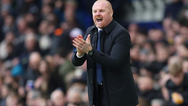 Sean Dyche during Everton vs Arsenal 