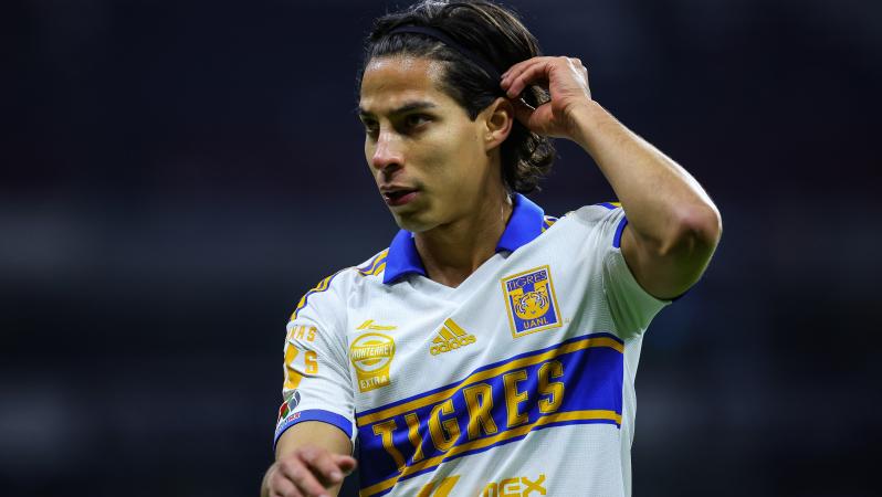 Debut de Diego Lainez en Tigres