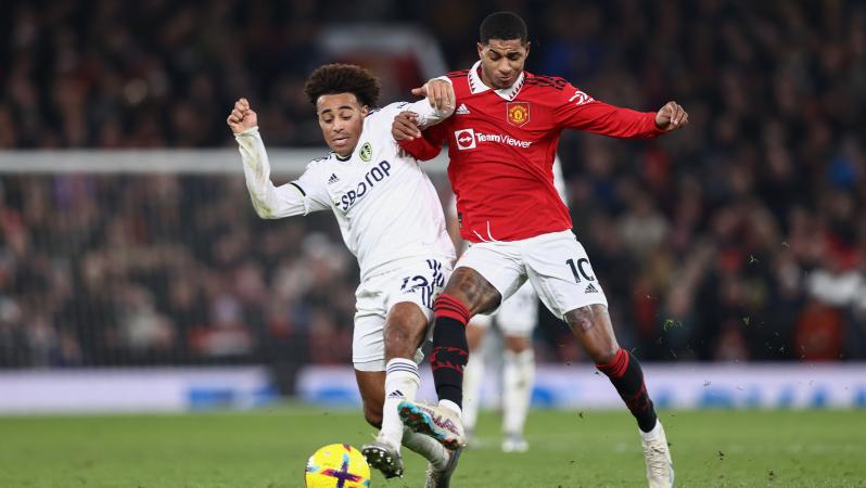 Tyler Adams vs Manchester United