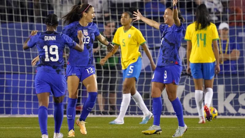 Mal Swanson SheBelieves Cup 2023