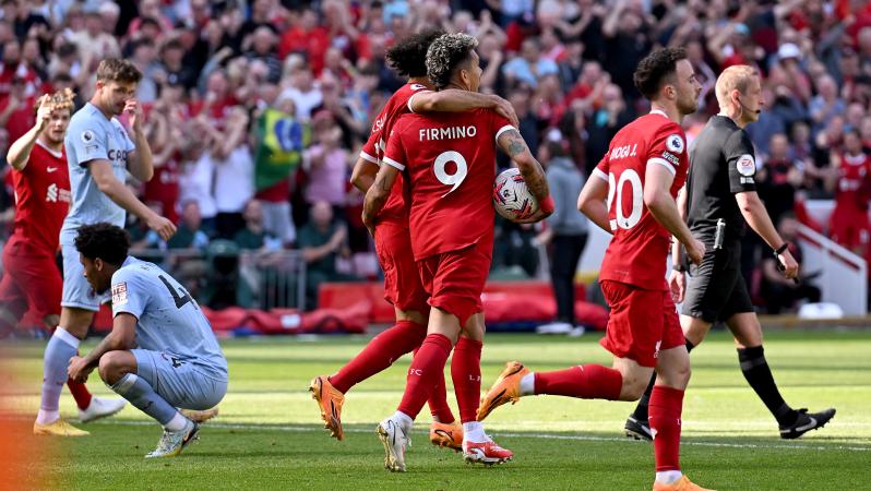 Firmino last goal at Anfield