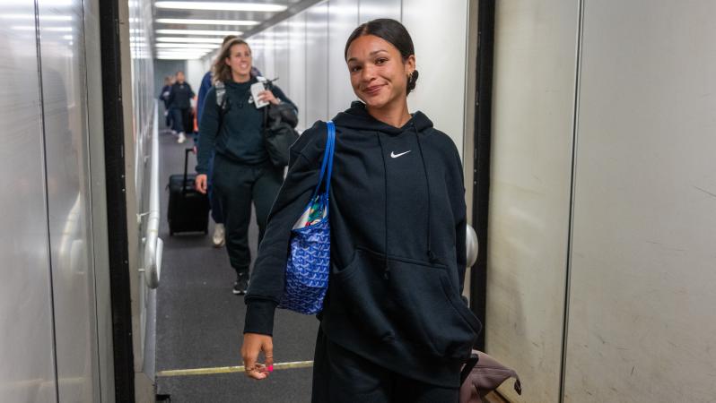 How far teams travel for Women's World Cup