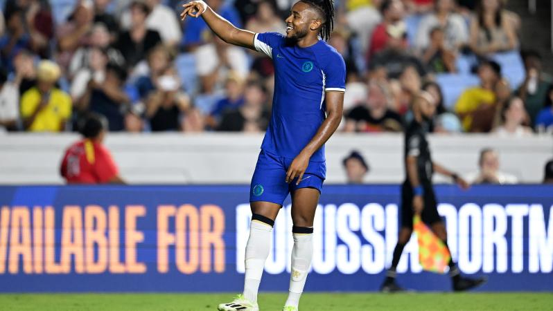 Nkunku goal vs Wrexham