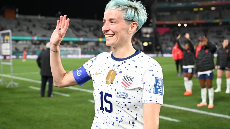 When is Rapinoe's last game