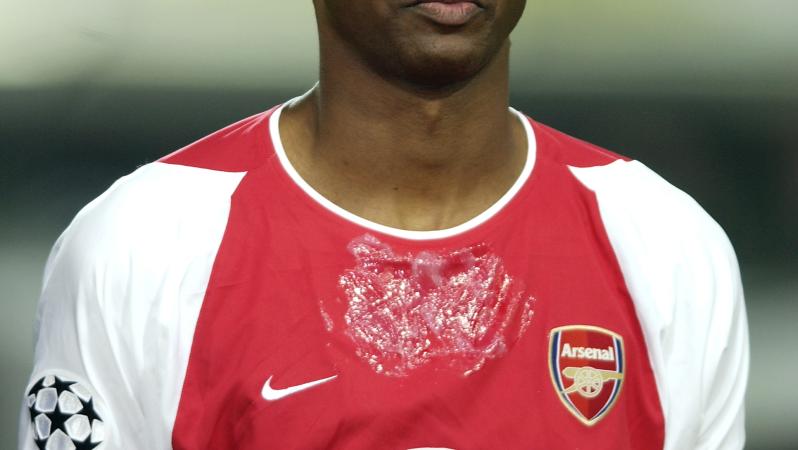 Wet spot on chest of soccer players, explained