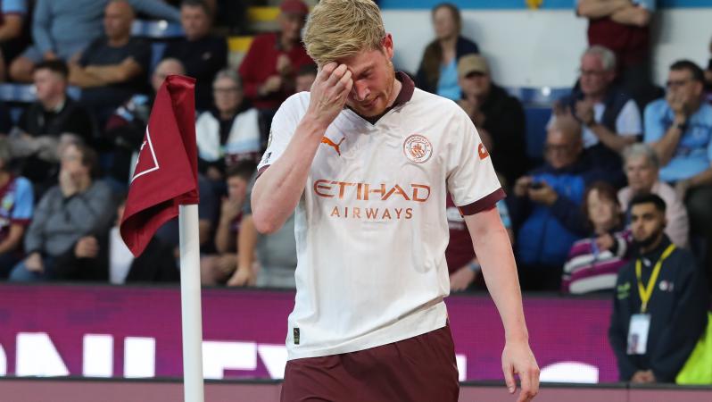 Kevin de Bruyne injury