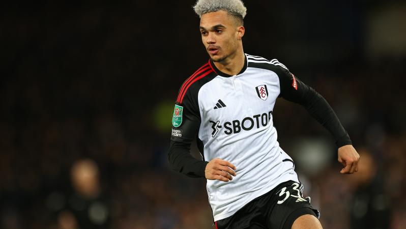Antonee Robinson for Fulham in the Premier League