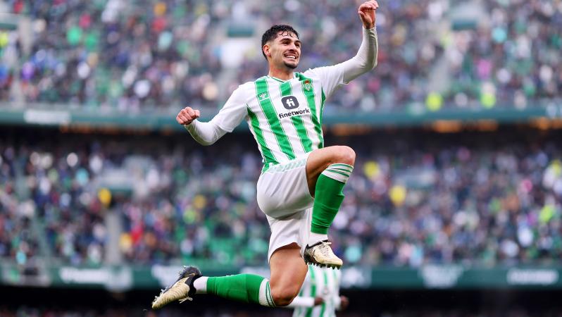 Johnny Cardoso goal for Real Betis