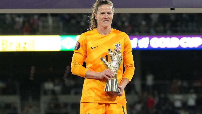 Alyssa Naeher W Gold Cup Golden Glove