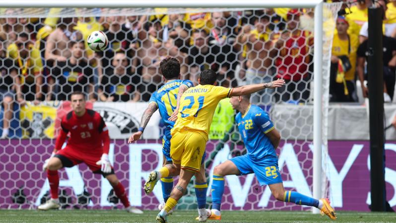 Romania's Nicolae Stanciu scores Euro 2024 goal of the tournament contender against Ukraine