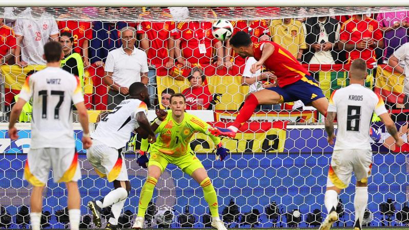 Mikel Merino goal vs. Germany