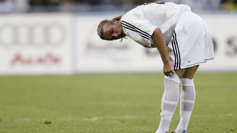 Cómo los jugadores de fútbol usan sus calcetines