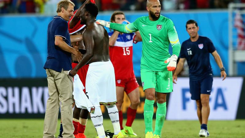 Tim Howard vs Belgium
