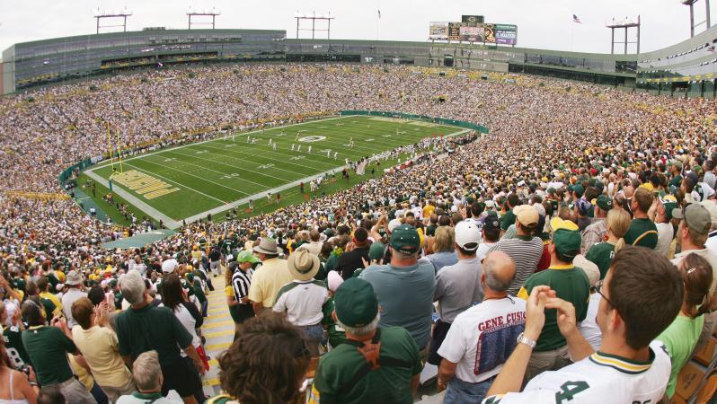 Man City vs Bayern at Lambeau Field