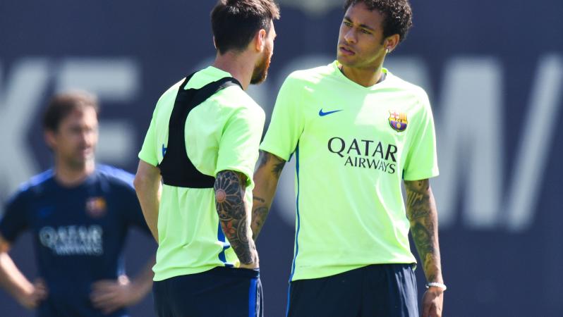 Messi and Neymar