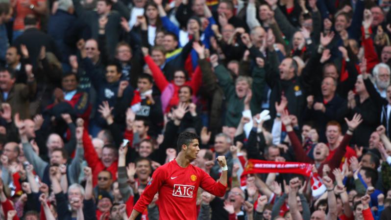 Ronaldo debut for Man Utd