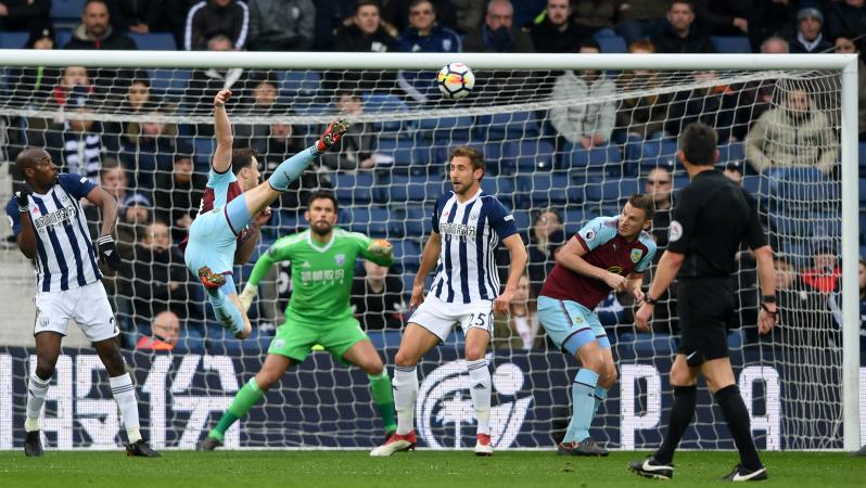 Ashley Barnes goal vs West Brom