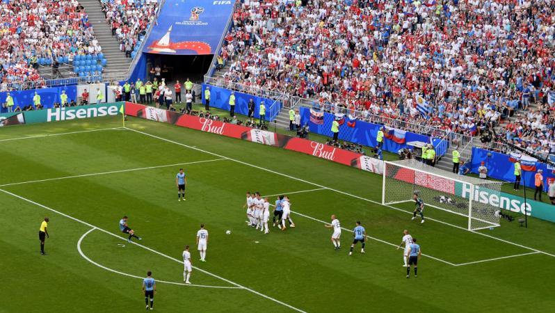 Luis Suarez goal vs Russia