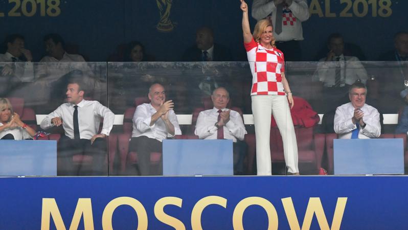 Croatia President Kolinda Grabar-Kitarovic