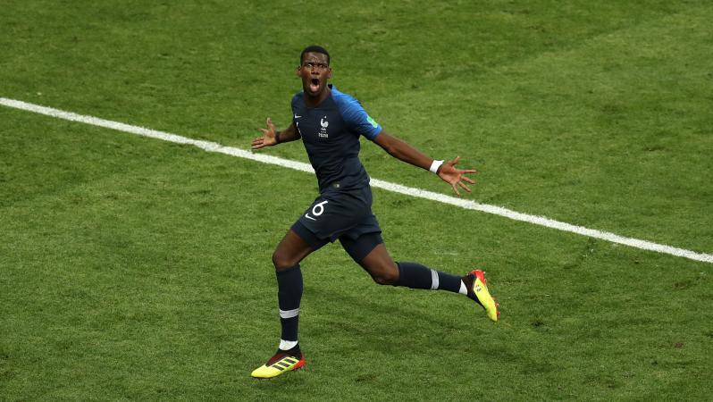 Paul Pogba goal vs Croatia World Cup final