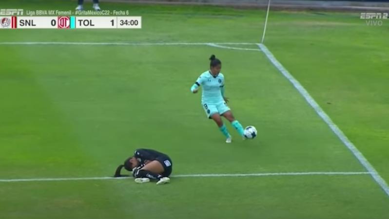 Gol Anti Fair Play del Toluca Femenil