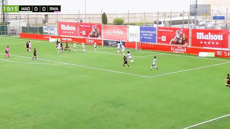 Gol Kenti Robles Real Madrid