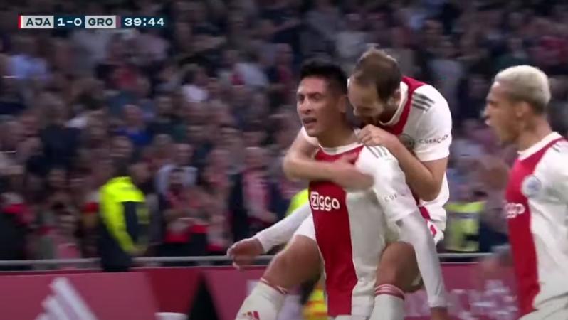 Gol de Edson Álvarez vs Groningen 