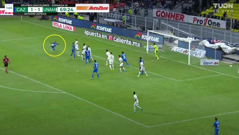 Gol de Juan Escobar vs Pumas