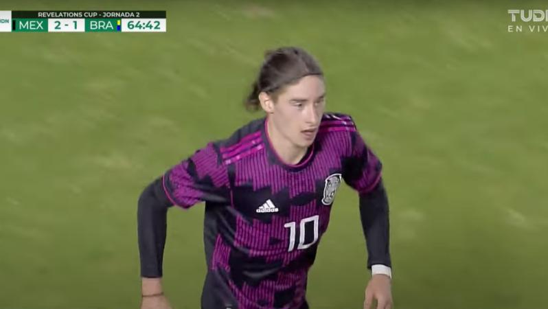 Gol de Marcelo Flores vs Brasil