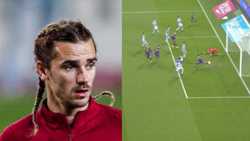 Griezmann miss vs Real Sociedad