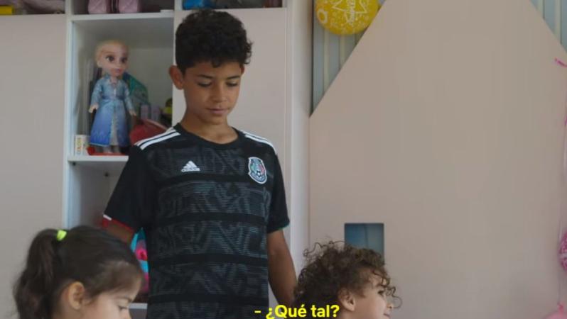 Hijo De Cristiano Ronaldo Con El Jersey De México