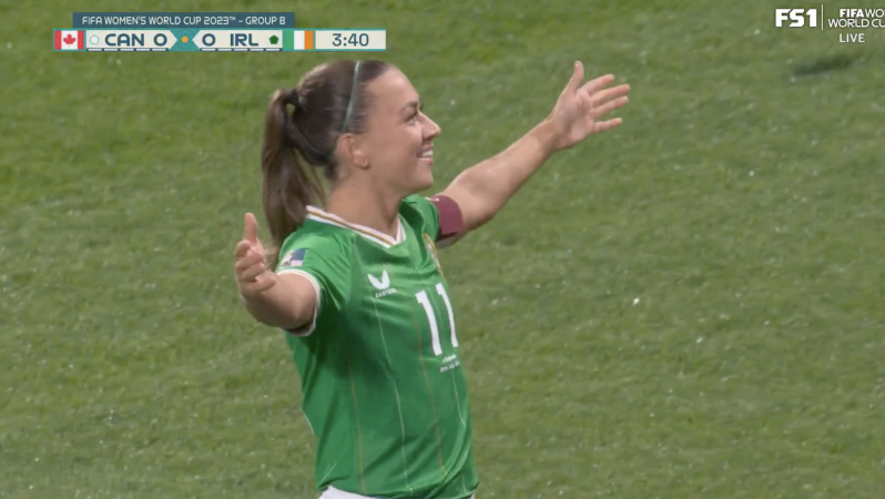Katie McCabe goal vs Canada