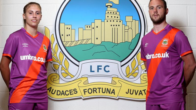 Linfield FC away kit
