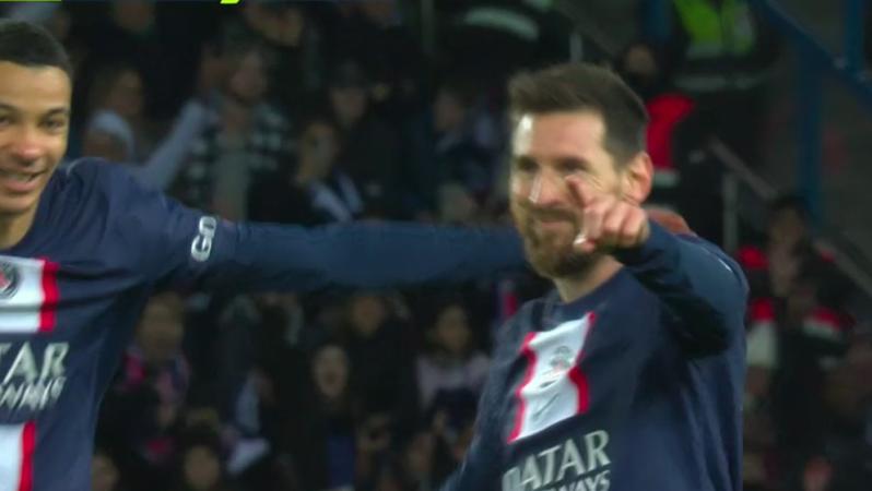 Lionel Messi PSG goal vs Angers