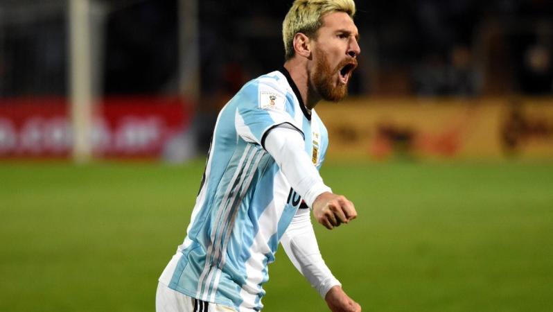 Lionel Messi led Argentina to victory over Uruguay.