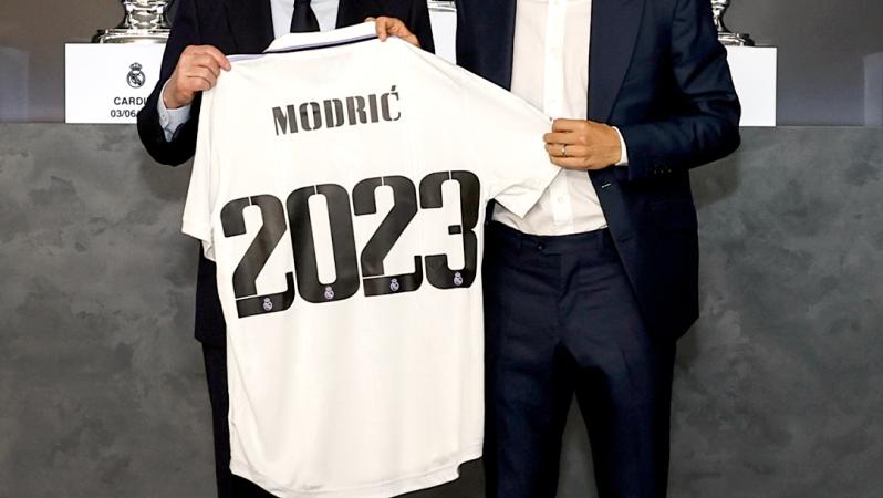 Real Madrid Luka Modric contract extension