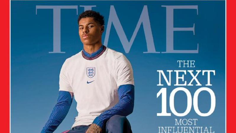 Marcus Rashford TIME magazine