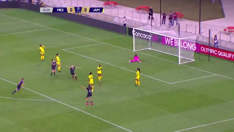 Mexico vs Jamaica women's Olympic qualifier