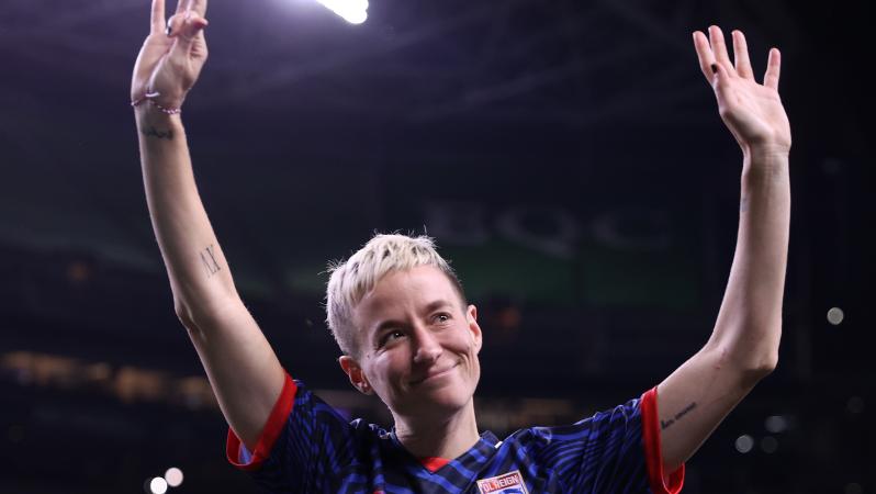 Megan Rapinoe last game at Lumen Field for regular season